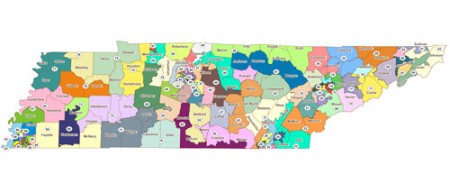 Redistricting Maps - Tennessee Electric Cooperative Association